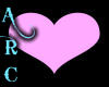 ARC Pink Heart Marker