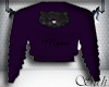 Suh Cat Sweater Purple