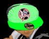 Green Yankees hat