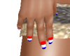 Dutch flag nails