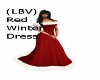 (LBV) Red Wint Dress