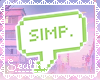 ☽Simp bubble green☾