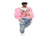 Oversize Hoodle Pink