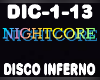 Nightcore Disco Inferno