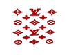 Red LV Wall-Art