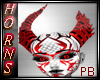 PB Red Dragon Horns M/F