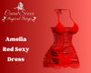 Amelia Red Sexy Dress