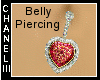 (C) Ruby Belly Piercing