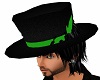 Light Green & Black Hat