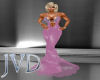 JVD Elegant Pink Dress