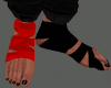 !M! RED+BLK FEET STRAP