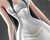 S. New Year Silver Dress