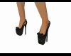 Gothic heels black