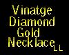 (LL)Gold Bling Necklace