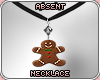 !A Gingerbread Necklace
