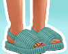 Crochet Slides Mint