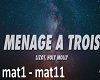 Lizot-H.M,Menage A Trois