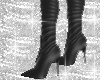 (MI) Black Metalic boots