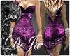 rD Salsa dress purple