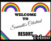 Samanth's Welcome Sign