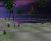 Purple Sunset Island