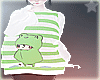 kawaii green frog outfit