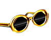 B! Gold Clout Goggles
