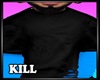 Tee Black Blue