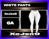 WHITE PANTS