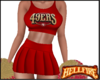 NFL 49ers Cheer Outfit