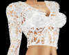 Laced Top White