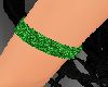 Green Glitter Armband