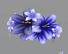 ~CR~Flower Bracelet,Blue