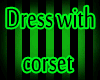 Toxic striped corset