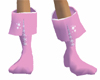 pink adventure boots