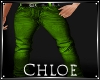 Green Hearts Jeans