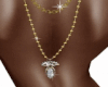 Gold Back Necklace