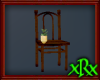 Chair w/Potted Plant Drk