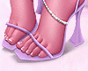 🤍 Pretty Lilac Heels