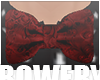 b/ Kids Red Floral Bow