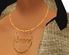 gold dance necklace male