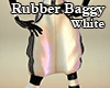 Rubber Baggys White