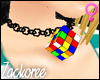 Rubik Necklace - Jumbled