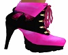 Pink Butterfly Boots