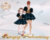 Dress Luxo Blue/Gold Kid