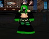 Rave Skirt Green V1
