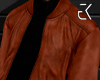brown rawhide jacket