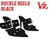 Buckle Heels Black