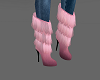 Z:  Pink Tassel Boots