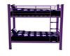 Purple bunkbed
